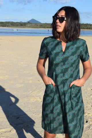 ZIP FRONT DRESSES